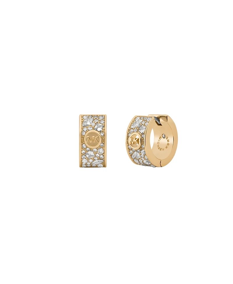 Michael Michael Kors Mixed Stone Huggie Earrings