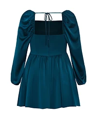 City Chic Plus Flirty Corset Dress