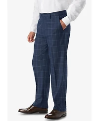 KingSize Big & Tall Easy Movement Plain-Front Expandable Dress Pants