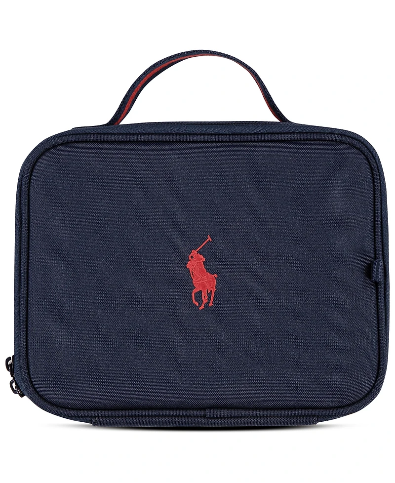 Polo Ralph Lauren Big Boys Backpack, Lunch Box and Pencil Case Combo Set, 3 Piece