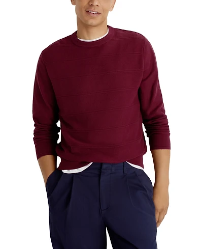 Nautica Men's Classic-Fit Textured Crewneck Sweater