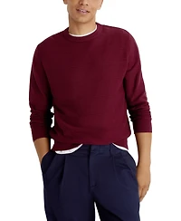 Nautica Men's Classic-Fit Textured Crewneck Sweater