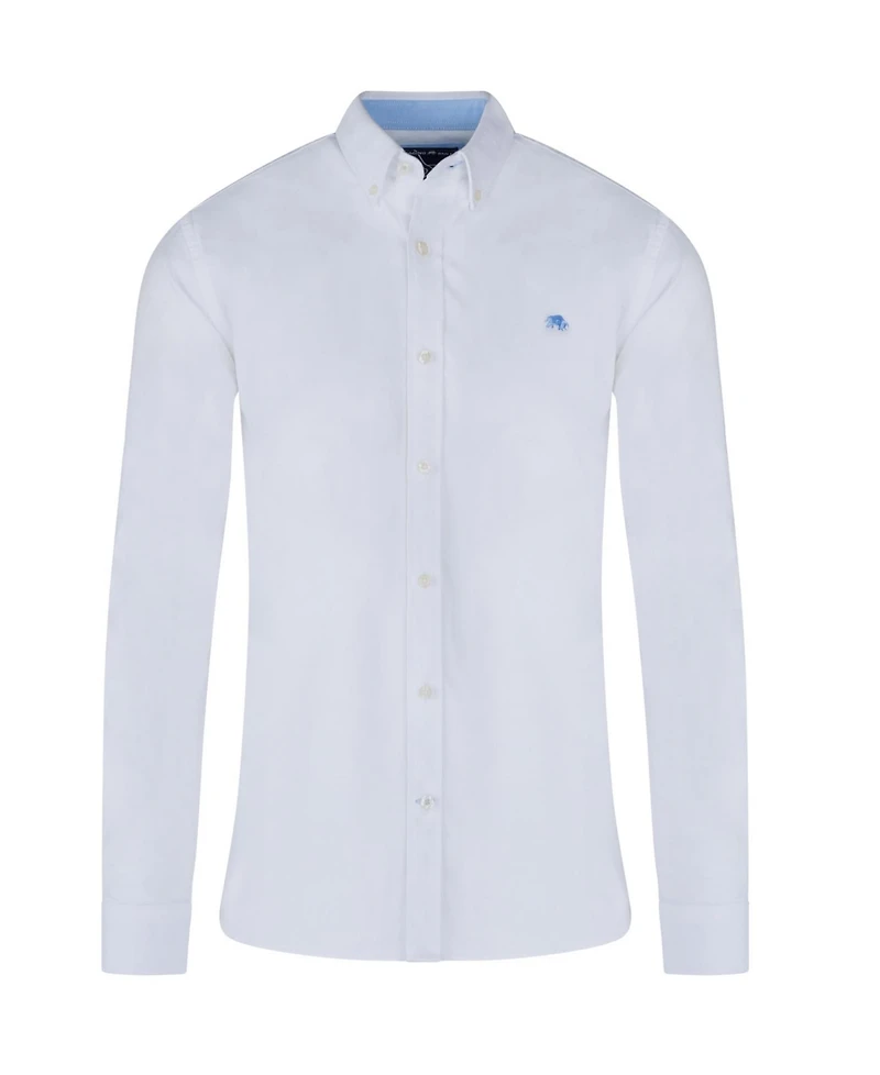 Raging Bull Men's Classic Oxford Long Sleeve Dress Shirts, 2-Pack