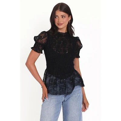 Petal and Pup Women's Adeline Peplum Top