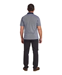 Raging Bull Men's Big & Tall Short-Sleeve Dobby Jersey Polo Shirt