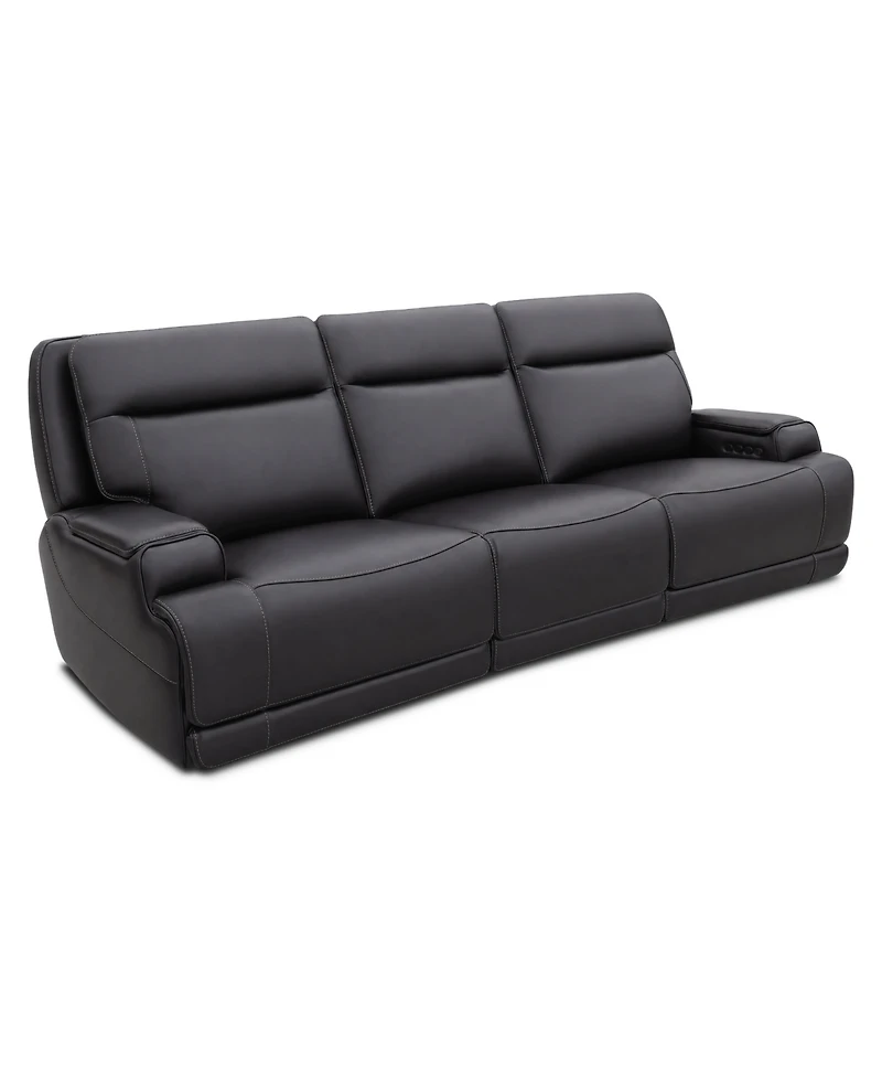 Atlas 3-Piece Dual Motion Sofa, Macy's Exclusive