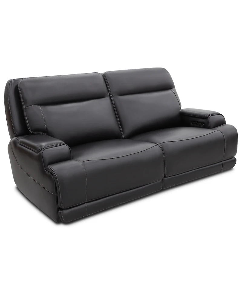 Atlas 41" Leather Triple Power Zero Gravity Recliner, Macy's Exclusive