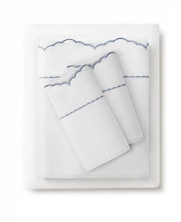 Harbor House Brielle Scalloped Edge 300-Thread Count Cotton 4-Piece Sheet Set
