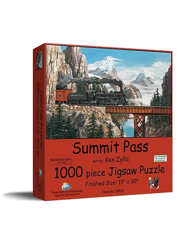 SunsOut Summit Pass 1000 Piece Jigsaw Puzzle, Ages 15+