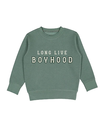 Sweet Wink Big Boys Long Live Boyhood Sweatshirt