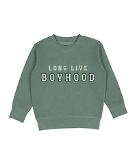 Sweet Wink Big Boys Long Live Boyhood Sweatshirt