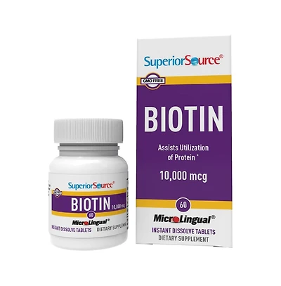 Superior Source Biotin 10,000 mcg