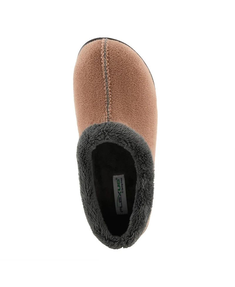 Flexus Women's Moccasin Slipper with Removable Insole