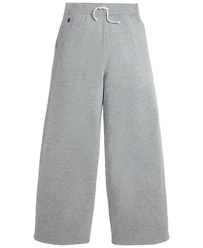 Polo Ralph Lauren Girls' 7-16 Fleece Wide-Leg Sweatpants