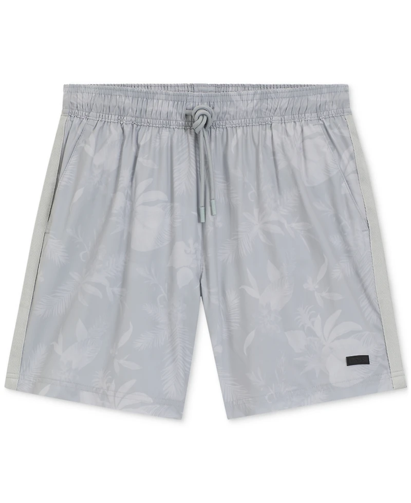 Boss by Hugo Men's 6" Alain All Over Print Swim Trunks