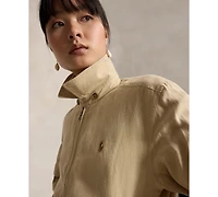 Polo Ralph Lauren Women's Linen Windbreaker