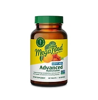 MegaFood Advanced Multivitamin for Men 40+ with Choline, Methyl B12, Methylfolate, Vitamin C and D3 and Zinc