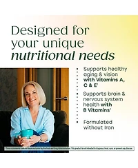 MegaFood One Daily Multivitamin for Women 55+ with Vitamin C, A, E and B Vitamins, Healthy Aging