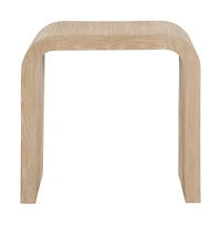 Meridian Furniture Cresthill White End Table