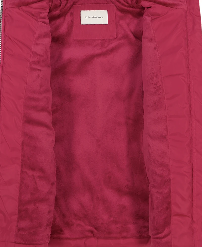 Calvin Klein Baby Girls' Long-Sleeve Aerial Jacket