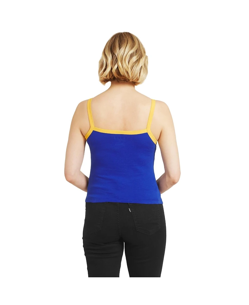 Wear by Erin Andrews Women's Royal Los Angeles Rams Colorblock Racerback Tank Top
