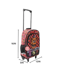 Disney 16" Princesses Girls Rolling Backpack with Adjustable Handle