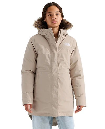 The North Face Girls' 7-18 Hooded Parka Jacket