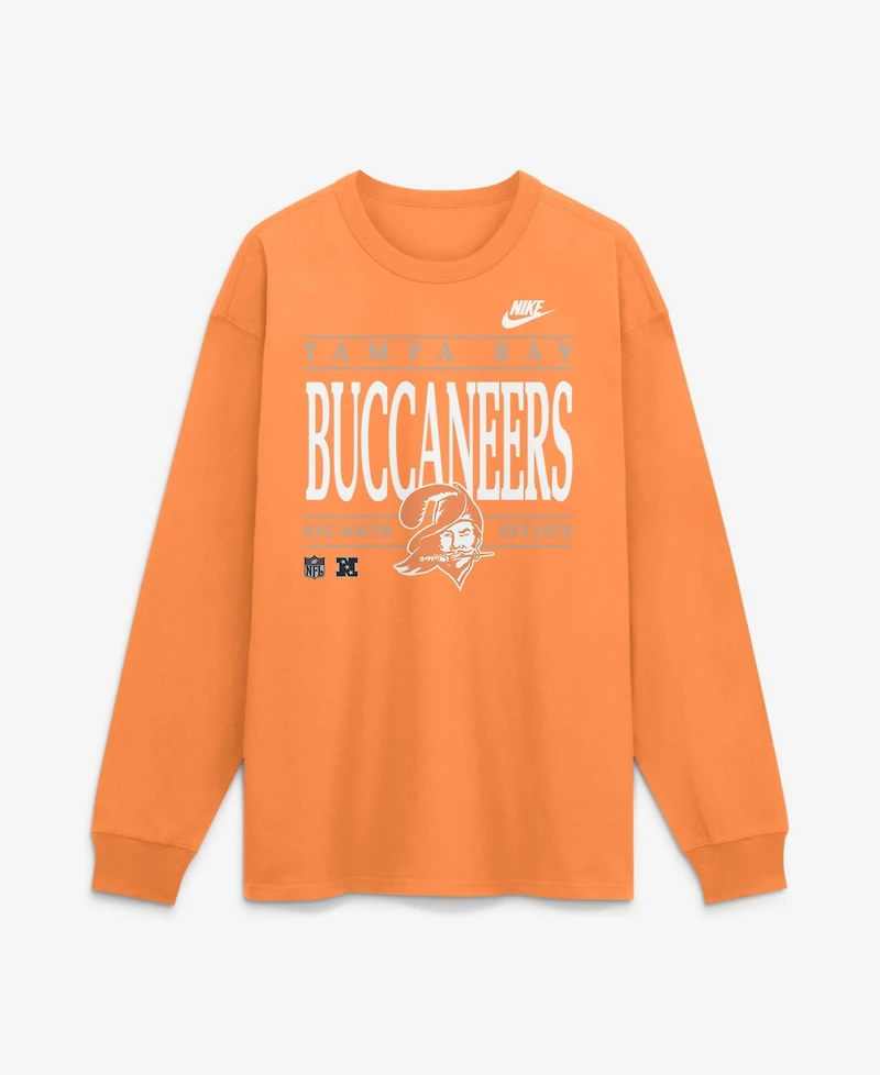 Nike Men's Tampa Bay Buccaneers Rewind Max90 Long-Sleeve Graphic T-Shirt