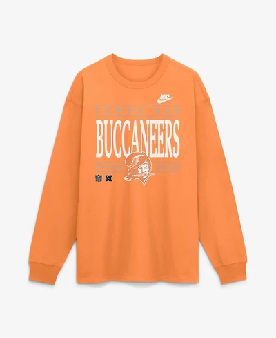 Nike Men's Tampa Bay Buccaneers Rewind Max90 Long-Sleeve Graphic T-Shirt