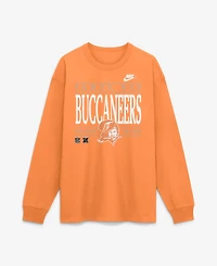 Nike Men's Tampa Bay Buccaneers Rewind Max90 Long-Sleeve Graphic T-Shirt