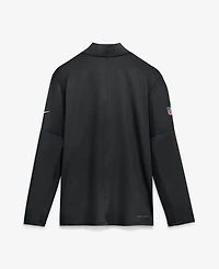 Nike Men's Detroit Lions Sideline Half-Zip Midweight Pullover Sweatshirt
