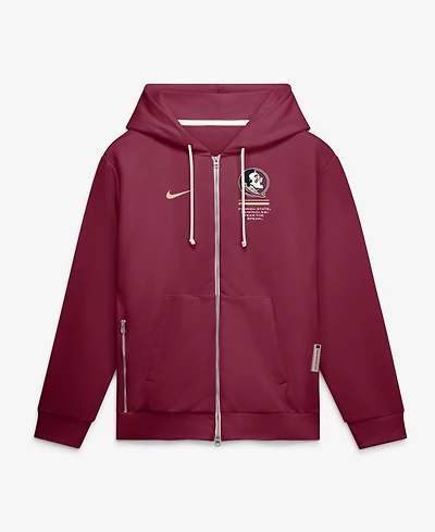 Nike Men's Florida State Seminoles 2026 Sideline Full-Zip Hoodie