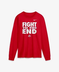 Nike Men's Ohio State Buckeyes Sideline Slogan Dri-fit T-Shirt