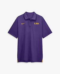 Nike Men's Lsu Tigers 2026 Sideline Tour Dri-fit Droptail Hem Polo Shirt