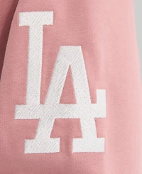Fanatics Men's Los Angeles Dodgers Iconic Terry Relaxed-Fit Crewneck Long-Sleeve Sweatshirt