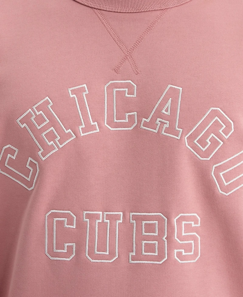 Fanatics Men's Chicago Cubs Iconic Terry Relaxed-Fit Sweatshirt