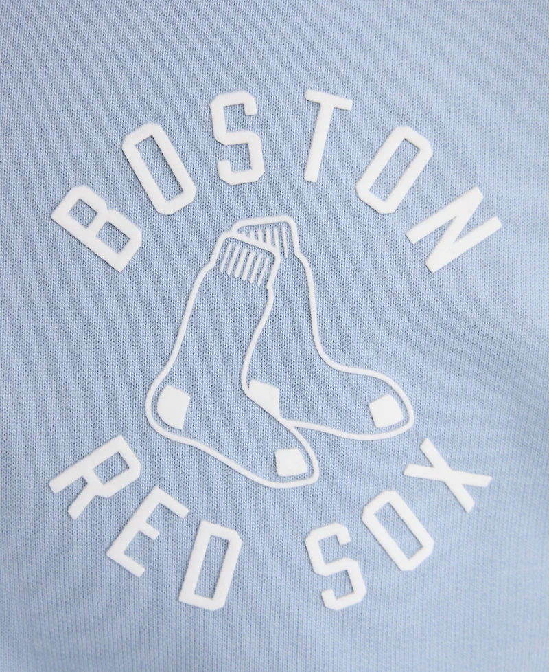 Fanatics Men's Boston Red Sox Iconic Quarter-Zip Relaxed-Fit Sweatshirt