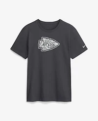 Nike Men's Kansas City Chiefs Fractal Logo Crewneck T-Shirt