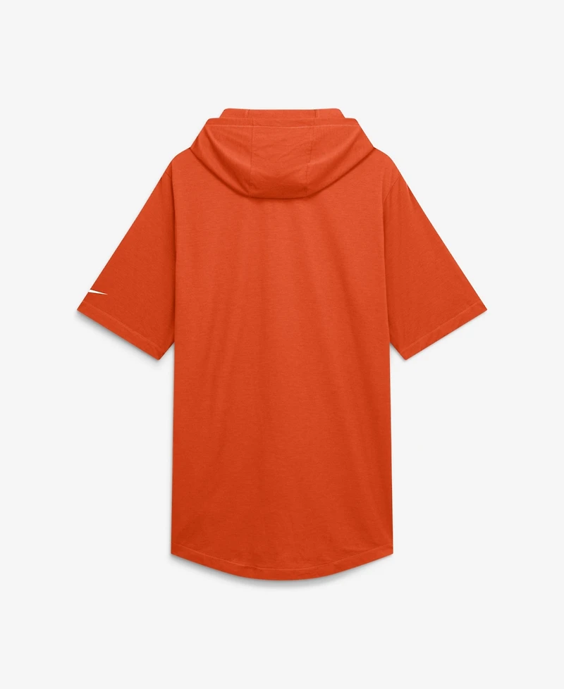Nike Men's Cincinnati Bengals Short-Sleeve Tri-Blend Hooded Hoodie