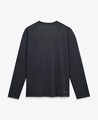Jordan Men's Michigan Wolverines Sideline Coaches Long-Sleeve Crewneck T-Shirt