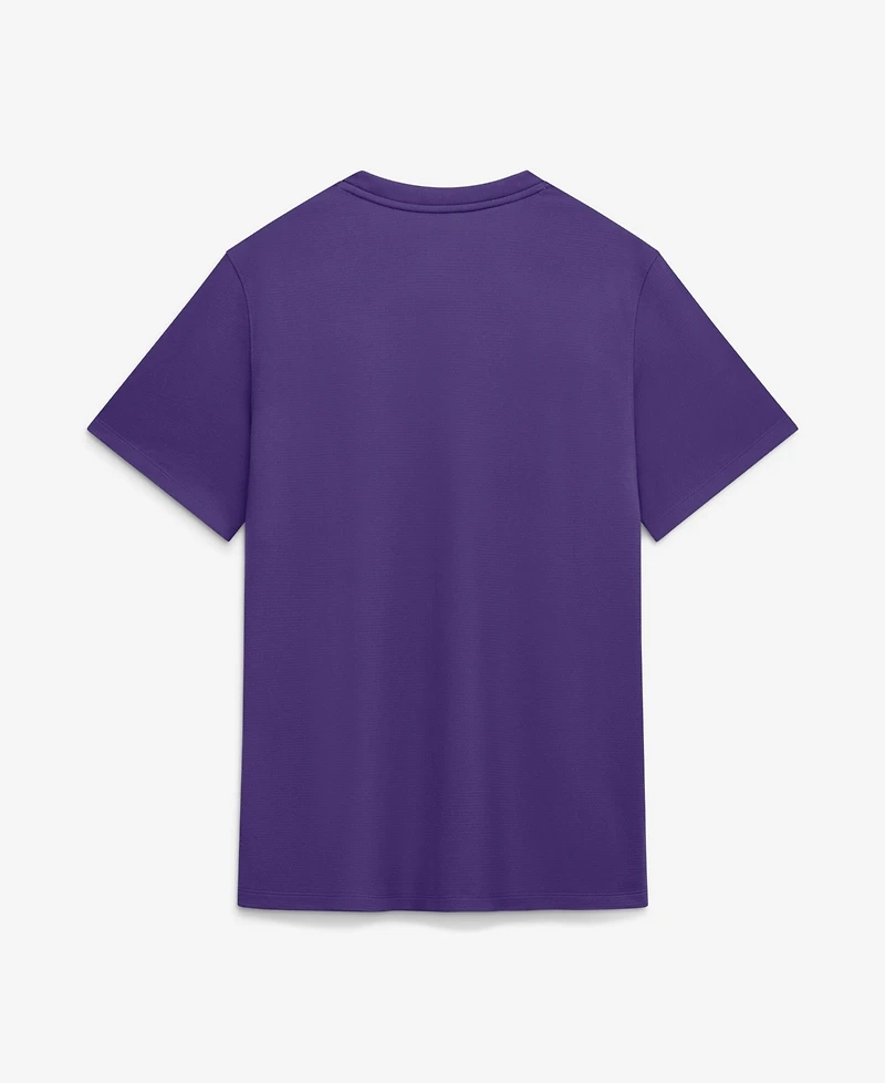 Nike Men's Lsu Tigers Sideline Coach Crewneck Short-Sleeve T-Shirt