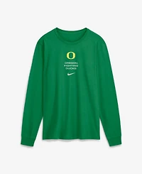 Nike Men's Oregon Ducks 2026 Sideline Long-Sleeve Crewneck T-Shirt