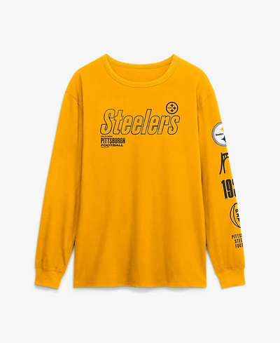 Fanatics Men's Pittsburgh Steelers Legacy Crewneck Long-Sleeve T-Shirt