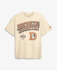 Nike Men's Denver Broncos Vintage Mod Blown Away Max90 Heavyweight Cotton Loose-Fit T-Shirt
