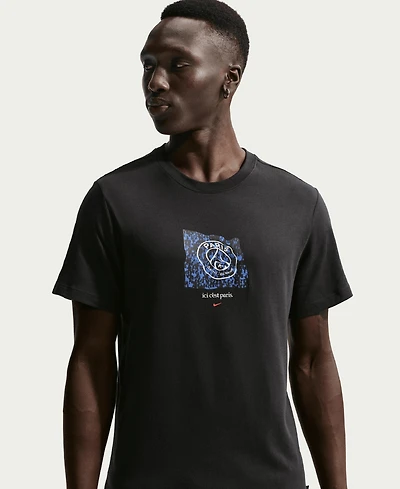 Nike Men's Paris Saint-Germain Banner Screen Print Graphics T-Shirt