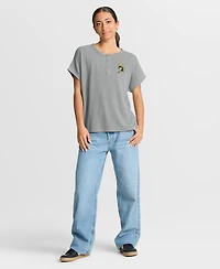 Fanatics Women's Hometown Premium Oversized Short-Sleeve Henley Shirt