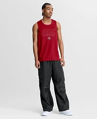 Nike Men's Kickoff Miler San Francisco 49ers Screen Print Sleeveless Tank Top