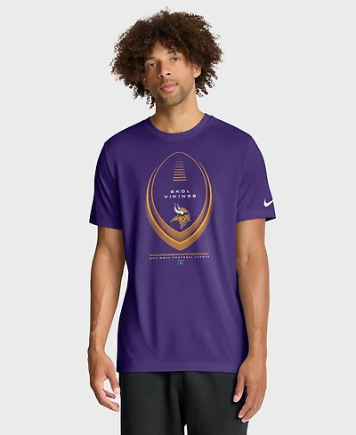 Nike Men's Big & Tall Minnesota Vikings Legend Icon Dri-fit T-Shirt