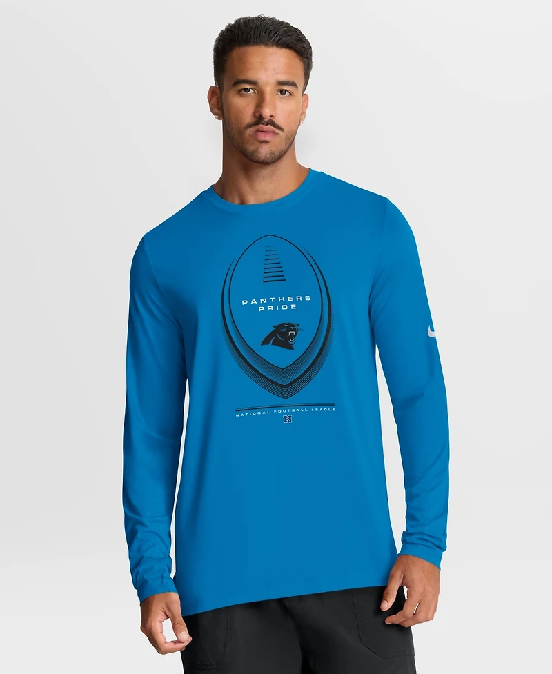 Nike Men's Carolina Panthers Legend Icon Long Sleeve T-Shirt