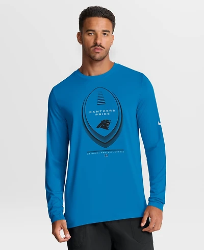 Nike Men's Carolina Panthers Legend Icon Long Sleeve T-Shirt